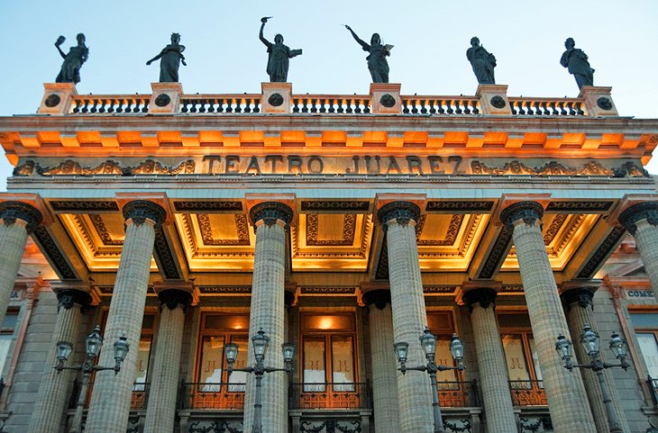 mexico guanajuato teatro juarez