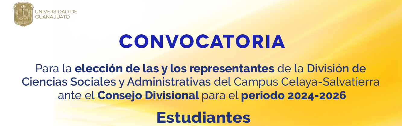 Convocatoria Estudiantes
