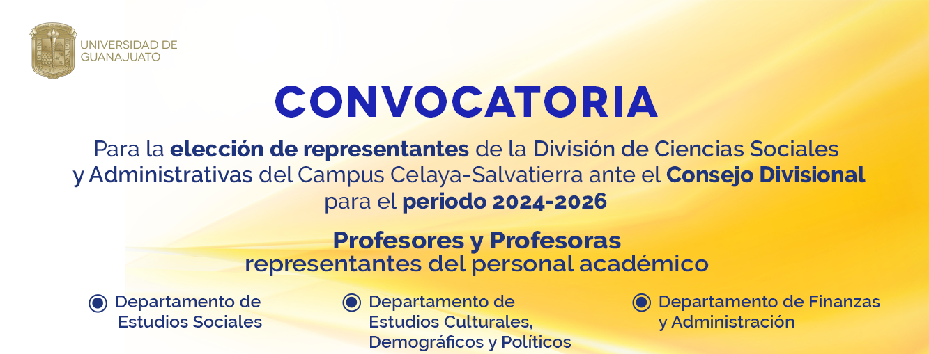 Convocatoria Profesores