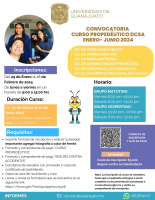 Curso Propedéutico de la División de Ciencias Sociales y Administrativas.