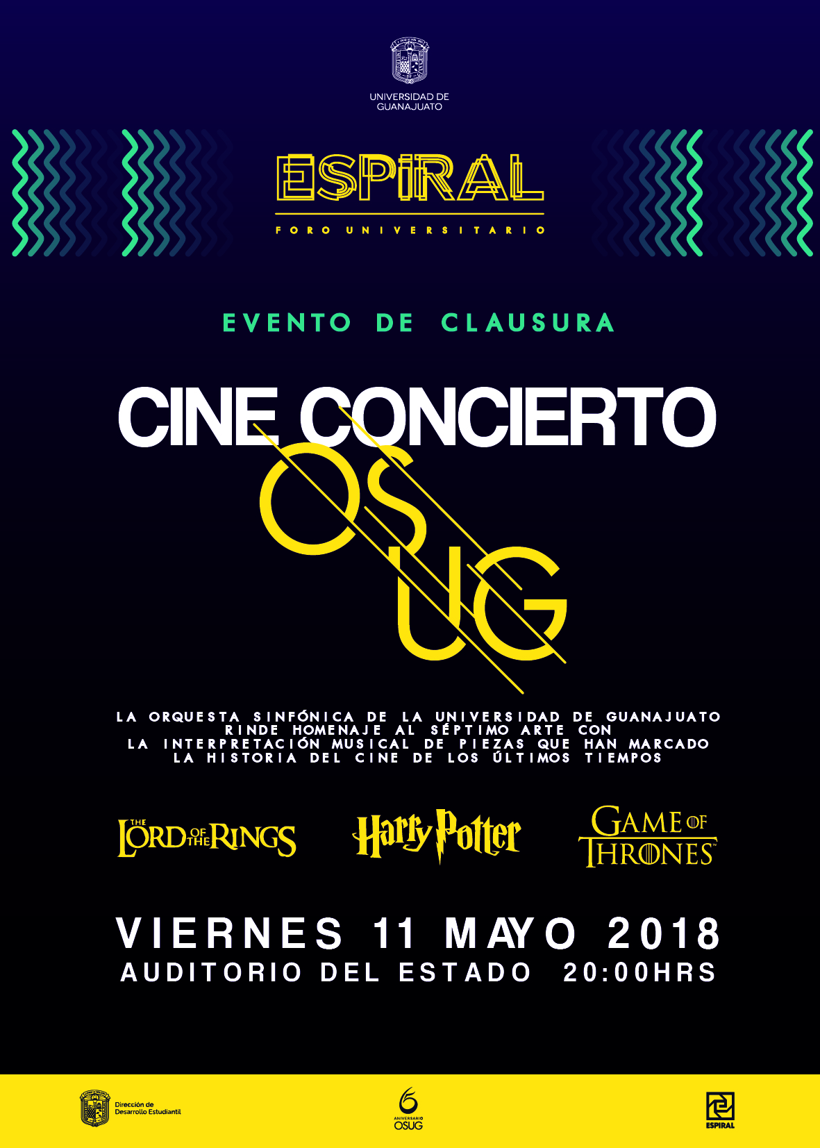 Invitacion OSUG 10 x 14