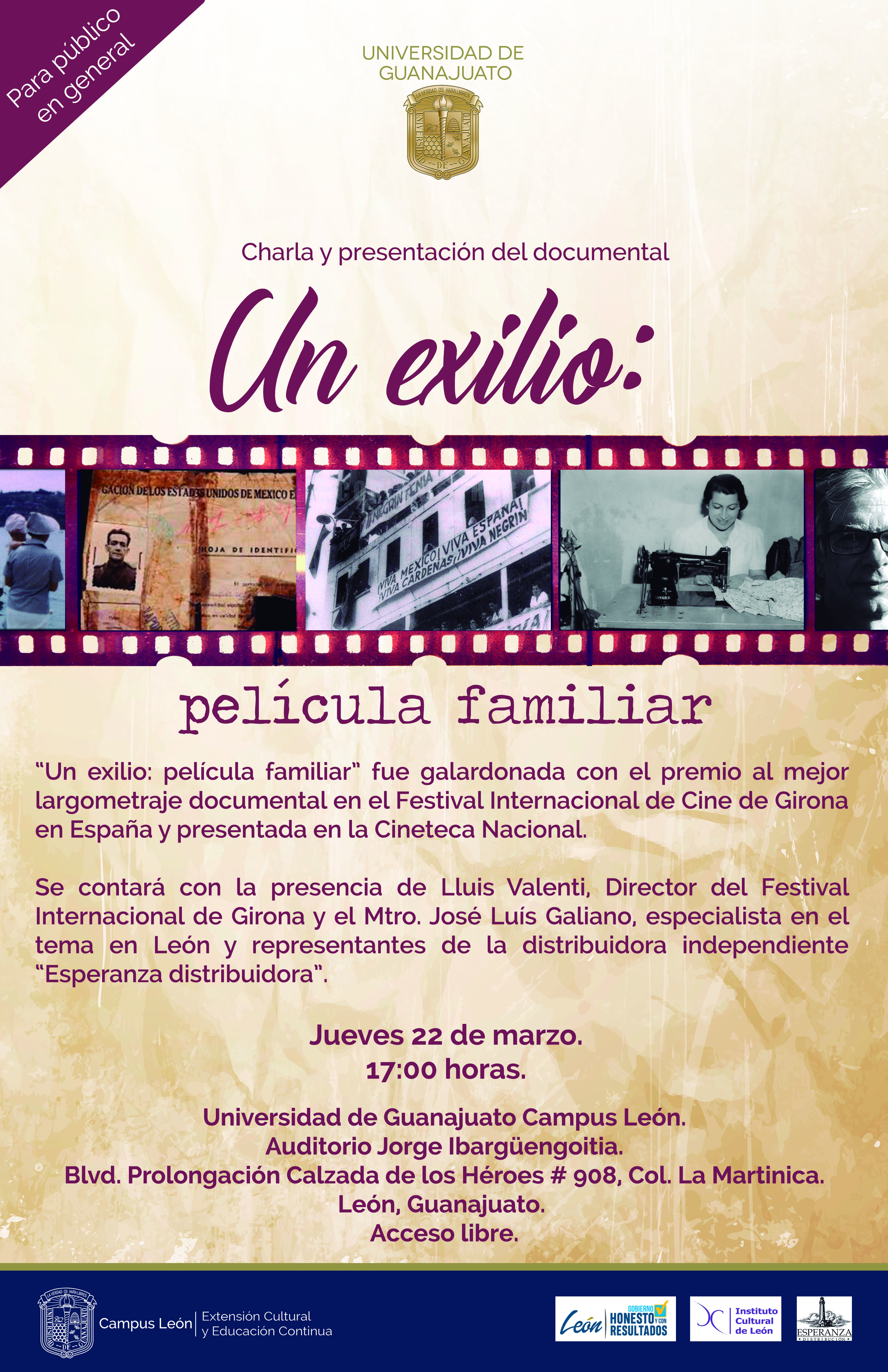poster exilio