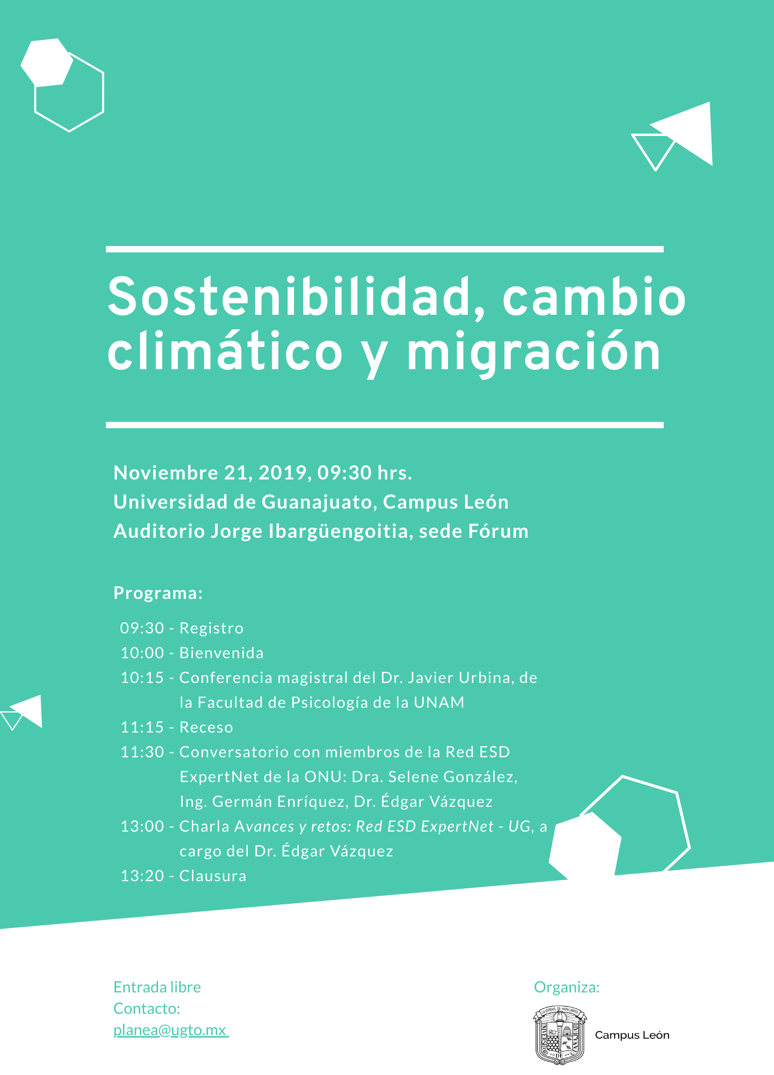 Poster sostenibilidad CLE