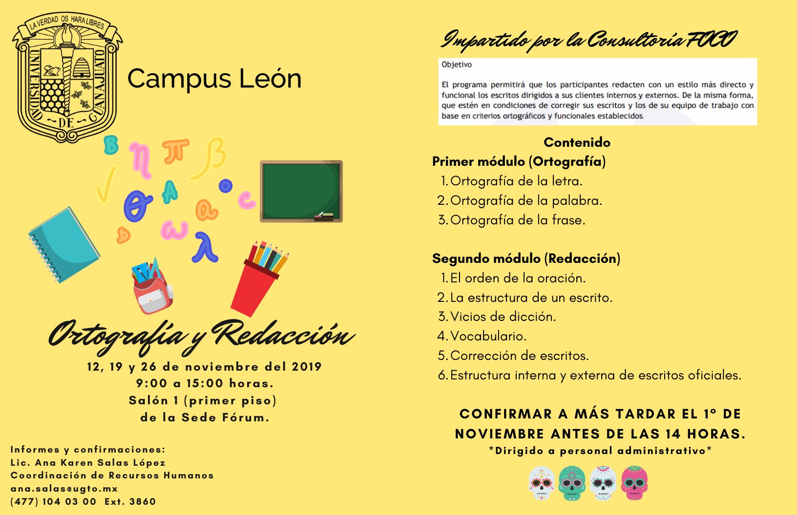 Ortografía y redacción