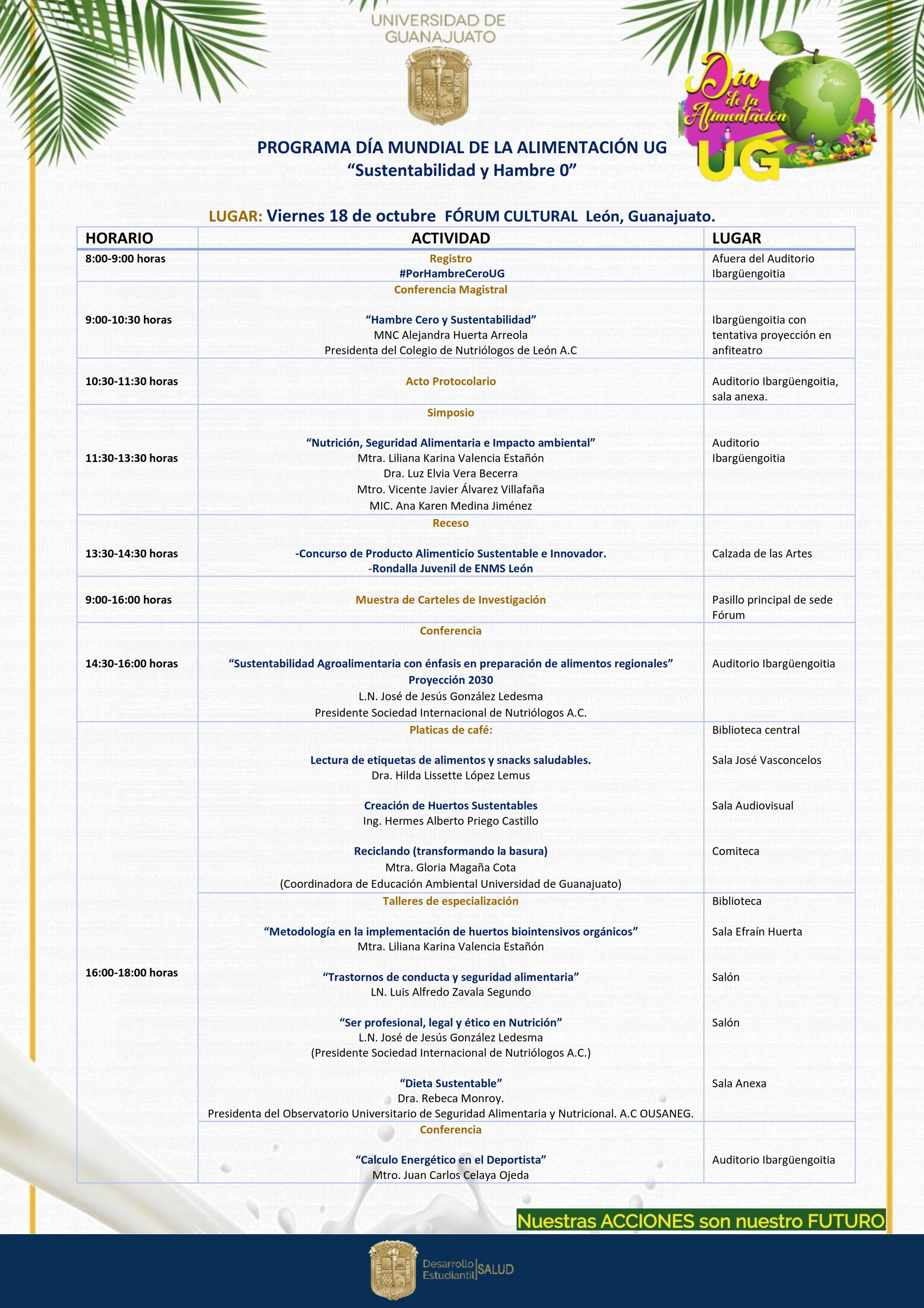 PROGRAMA DÍA MUNDIAL DE LA ALIMENTACIÓN UG 001