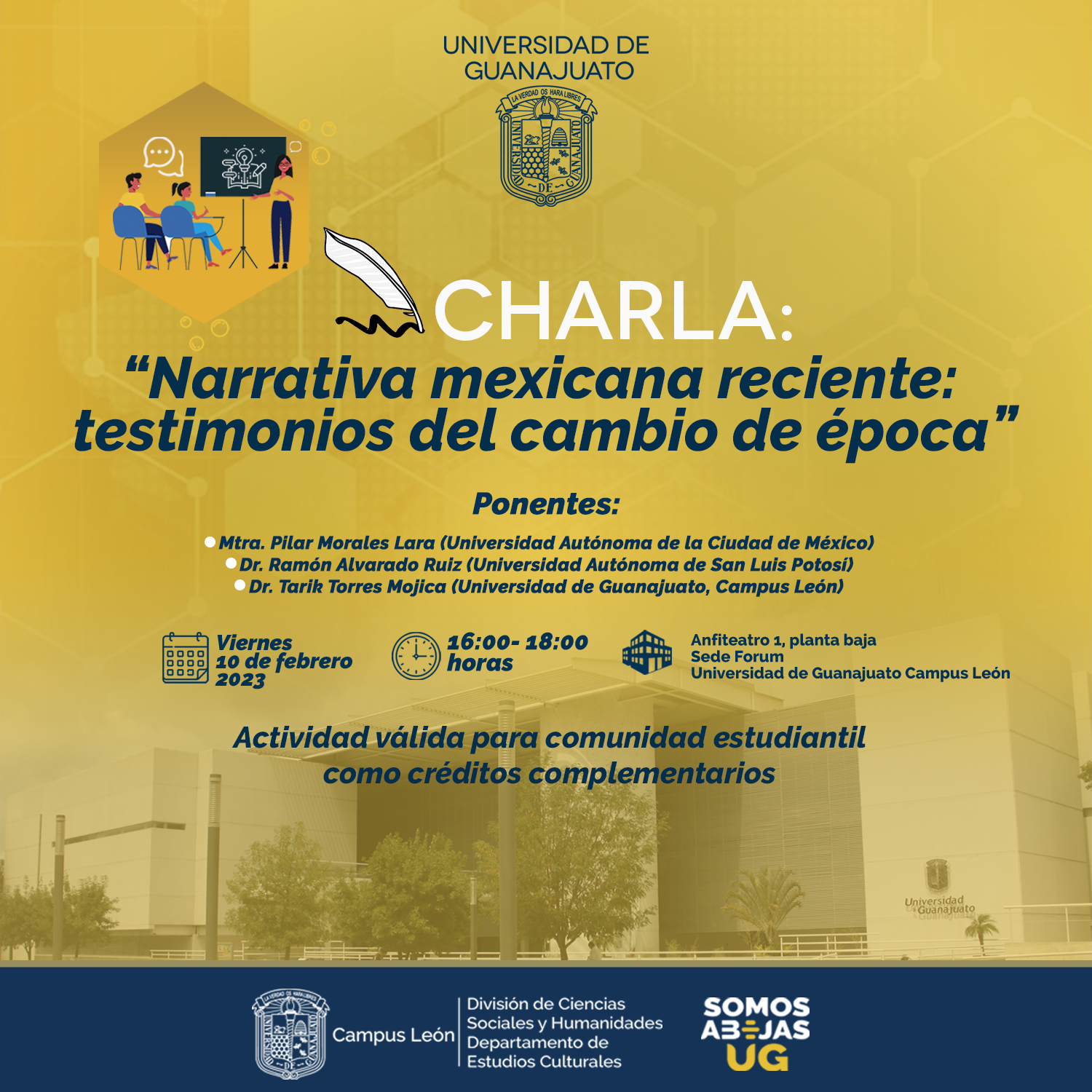 Postal redescharlaNarrativa