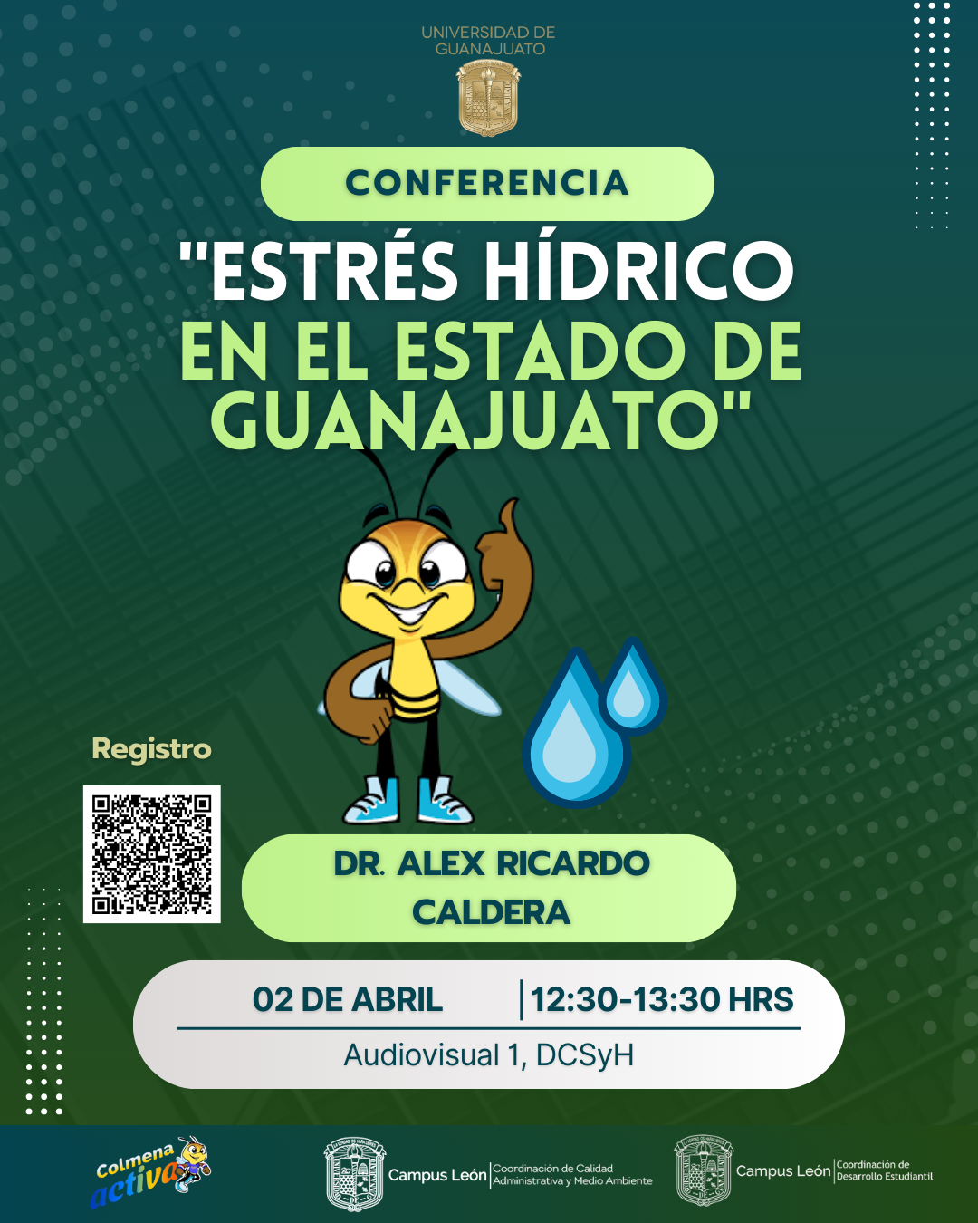 Conferencia Estrs hidrico en el estado de Guanajuato