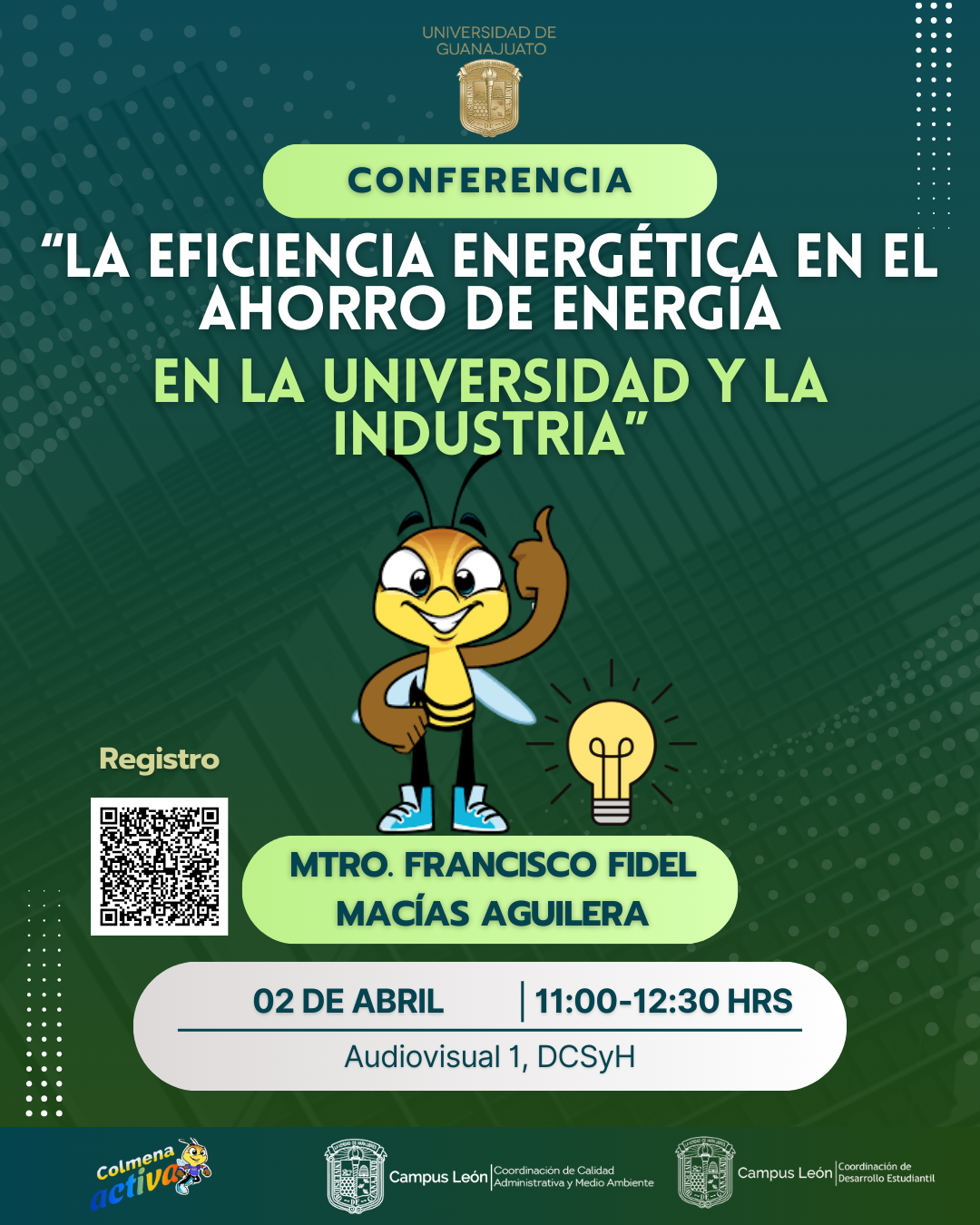 Conferencia La eficiencia energtica en el ahoroo de energa en la universidad y la industria