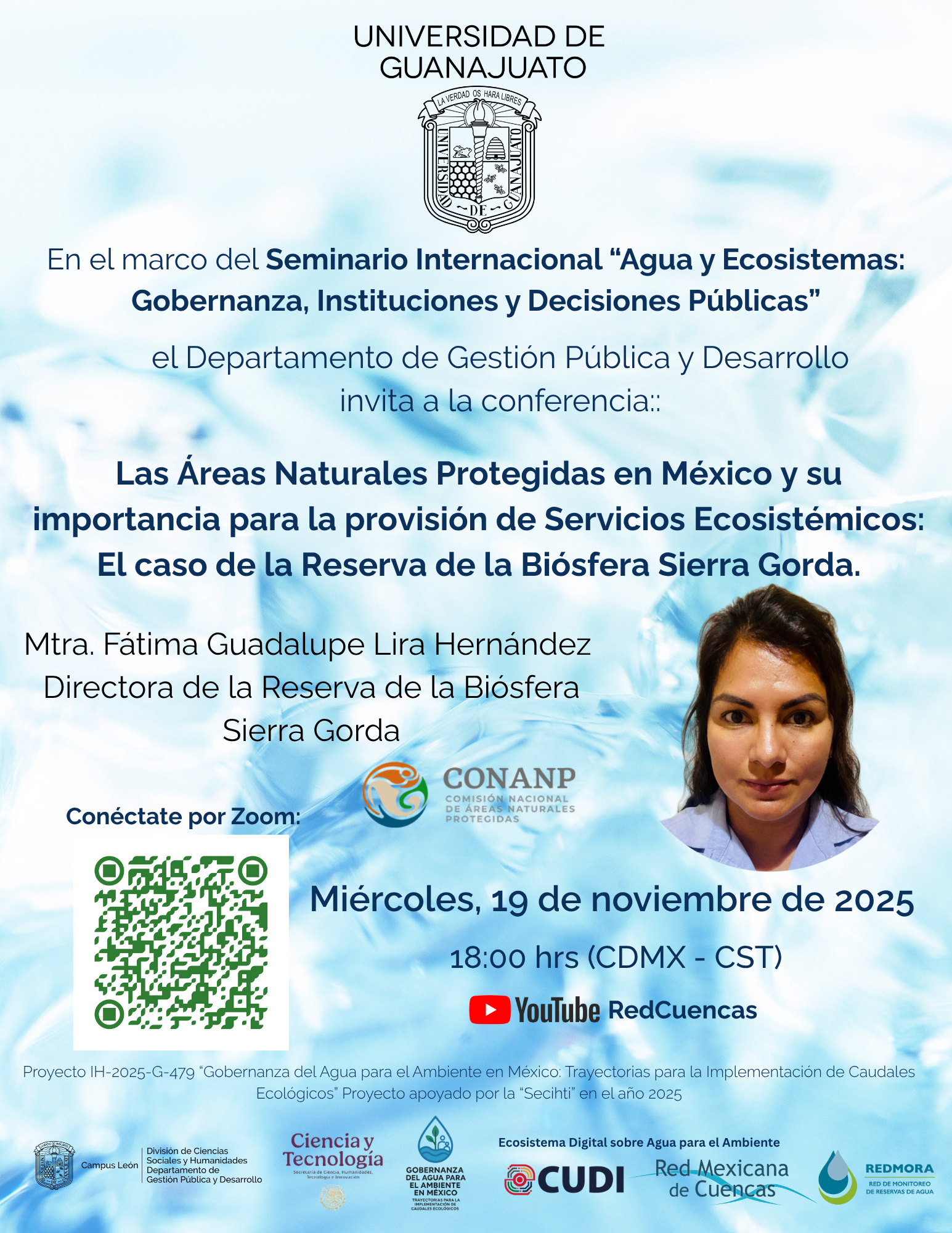 semnario agua y ecosistemas