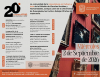 20 Años de trayectoria de la Licenciatura en Cultura y Arte