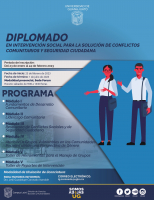 Inscripción: Diplomado en Intervención Social para la Solución de Conflictos Comunitarios y Seguridad Ciudadana