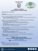 Jornada académica: Sustentabilidad y bienes comunes