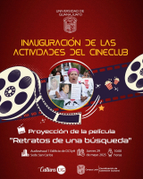 Inauguración de las actividades del Cine Club: 