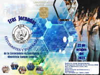 1ras. Jornadas Estudiantes y Egresados de la Licenciatura en Enfermería y Obstetricia Campus León - UG