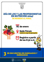 Día de los y las profesionistas en nutrición 2024