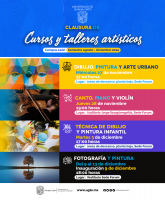 Clausura de cursos y talleres artísticos: Técnica de dibujo y pintura infantil