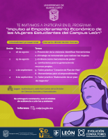 Impulso al empoderamiento económico de las mujeres estudiantes del Campus León