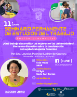 SPET: ¿Qué trabajo desarrollan las mujeres en las universidades? Hacia una discusión sobre la construcción del sujeto trabajador femenino