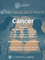 6to. Foro Voces de la Ciencia: Cáncer
