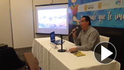 Charla La cocina tradicional guanajuatense impartida por el Dr. José Eduardo Vidaurri Aréchiga