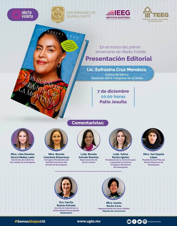 presentacion editorial lic eufrosina cruz mendoza