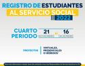 Registro de estudiantes al servicio social 2022 - Cuarto periodo
