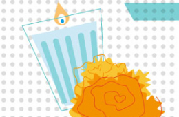 Luz, pétalos y ánimas