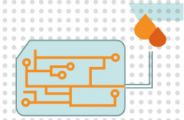 Fabricando micro canales del tamaño de arterias: chips microfluídicos