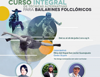 Inicio Curso Integral de Técnicas Alternativas para Bailarines Folclóricos