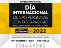 Conmemoración del Día Internacional de las Personas con Discapacidad en la Universidad de Guanajuato