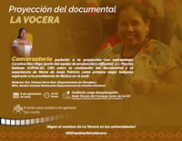 Proyección del documental La Vocera
