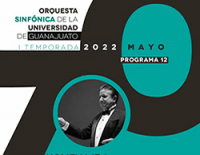 Programa 12 Orquesta Sinfónica de la Universidad de Guanajuato