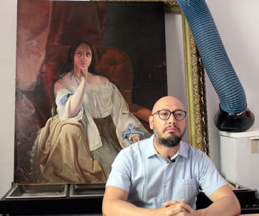 Descubren obra de la pintora mexicana Ángela Icaza en la UG 