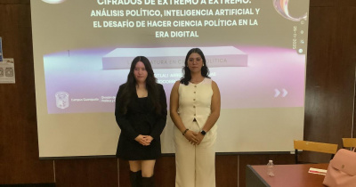 Estudiantes UG exploran aplicaciones de la IA en la ciencia política