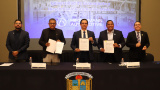 Firma Campus Guanajuato de la UG convenio con Hirschmann Automotive México; estudiantes accederán a prácticas y vacantes laborales