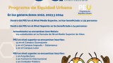 UG en números Programa de Equidad Urbana 