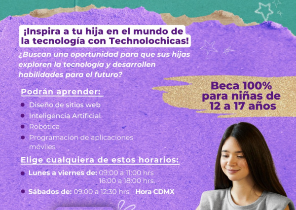 Estudiantes de la ENMS de Salamanca concluyen con éxito el programa “Tecnolochicas”, patrocinado por Fundación Televisa