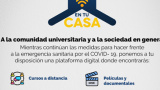 Lanza UG plataforma web “UG en tu casa”