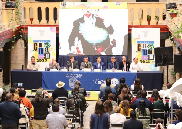Presentan la Agenda Cultural UG 2025