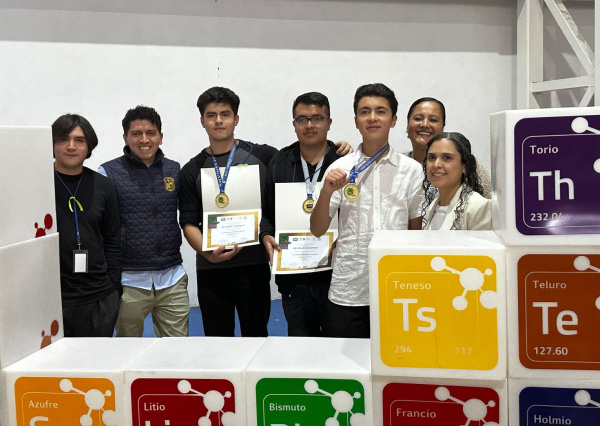 Con participación UG, estudiantes del Nivel Medio Superior ganan medalla de plata en la XXXIV Olimpiada Nacional de Química