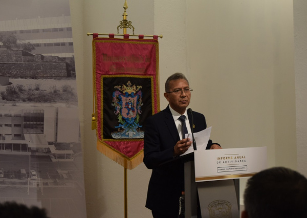 El Dr. Armando Gallegos Muñoz presentó el informe anual de actividades del Campus Irapuato – Salamanca 2022 
