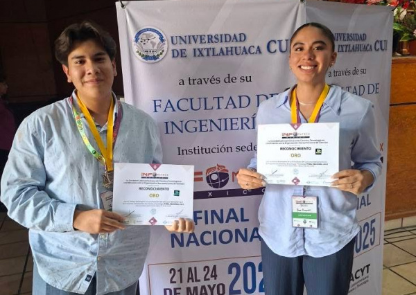 Estudiantes de la ENMS Guanajuato ganan oro en el XIX Concurso Iberoamericano ‘Infomatrix’ México