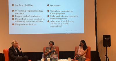 Analizan la relación entre cultura y comportamiento humano en conferencia internacional de psicología