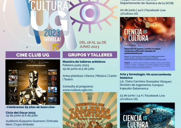 Inicia Ciclo del Oscar y otras actividades dentro de la Agenda Cultural UG 