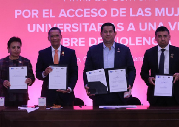 Promueven Universidad de Guanajuato, Gobierno del Estado y Fiscalía General acceso a una vida libre de violencia para las mujeres universitarias
