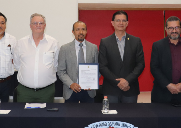 Designa Rector del Campus Guanajuato al nuevo Director del Departamento de Matemáticas