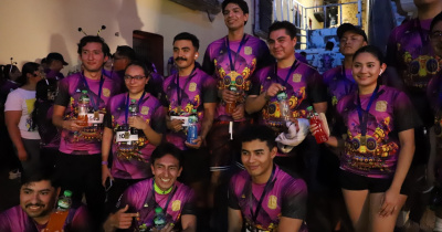 Imponen marca Arián y Jair en la Carrera de las Antenas