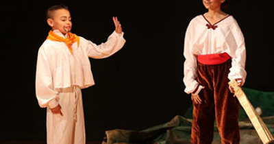 Niñas y niños actores presentaron “Los pasos” de Lope de Rueda 