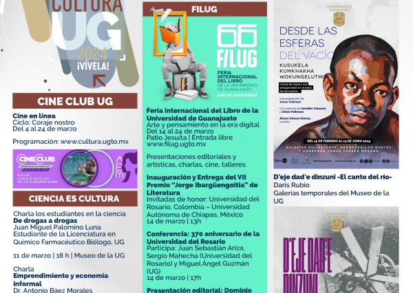 ACUG se engalana con la inauguración de la FILUG 2024