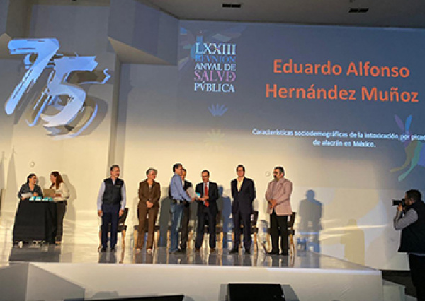 Premian estudio de alumno de la UG enfocado a las características sociodemográficas de la picadura de alacrán en México